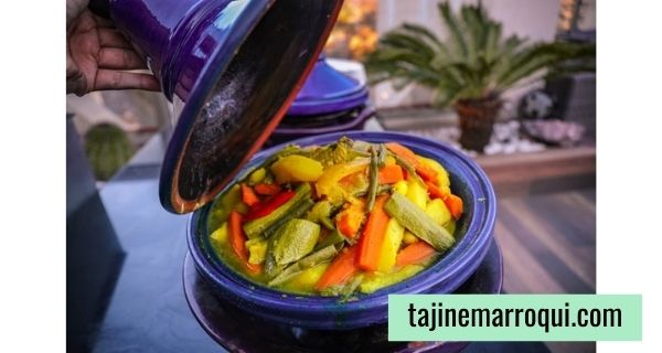 Tajine marroquí para cocinar no esmaltado Ø 35 cm para 4-5 personas 